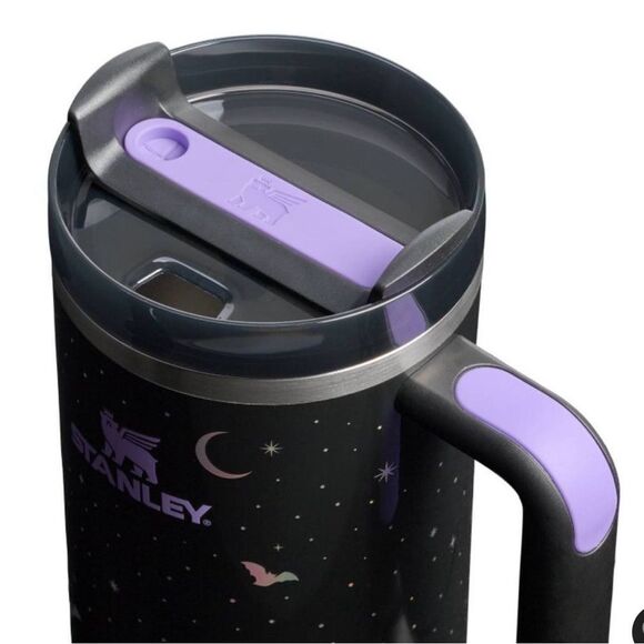 Stanley Halloween 40oz H2.0 Flowstate Quencher Tumbler in Spellcast Black. NWT! - Picture 3 of 10